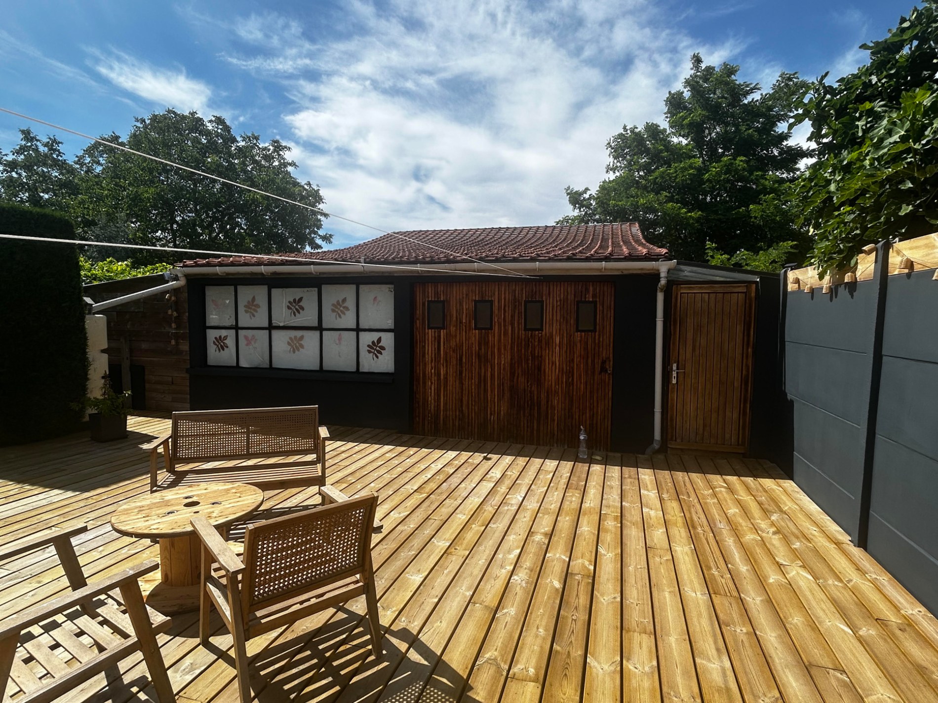 Terrasse bois complète